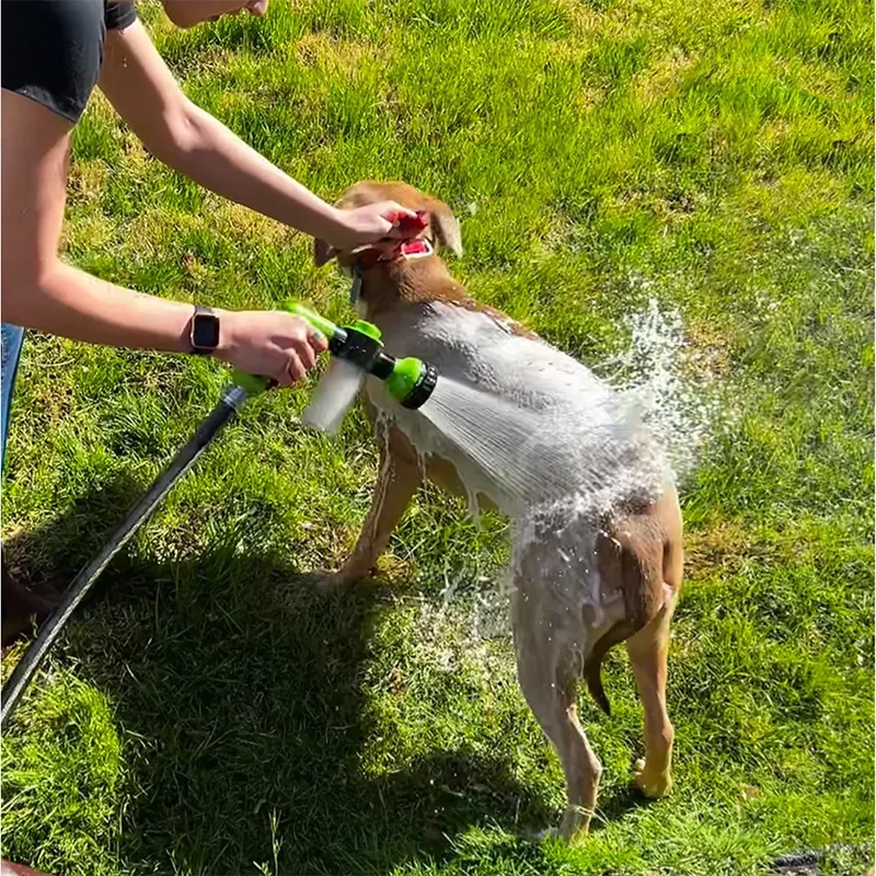 AquaPaw Pro™ – 3-in-1 Hundedusche mit Hochdruck & Seifenspender