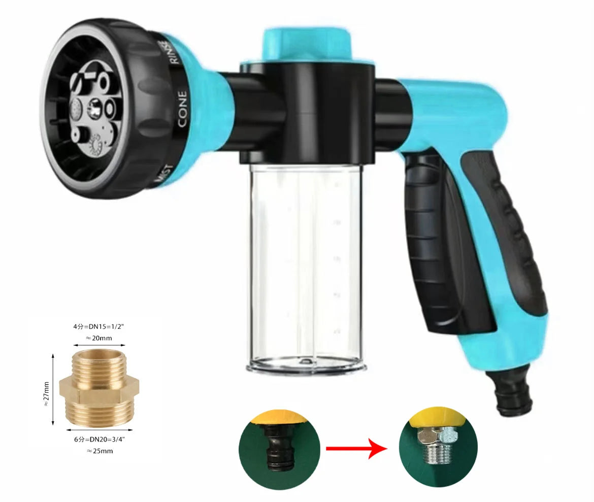 AquaPaw Pro™ – 3-in-1 Hundedusche mit Hochdruck & Seifenspender