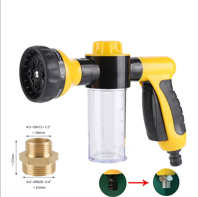 AquaPaw Pro™ – 3-in-1 Hundedusche mit Hochdruck & Seifenspender