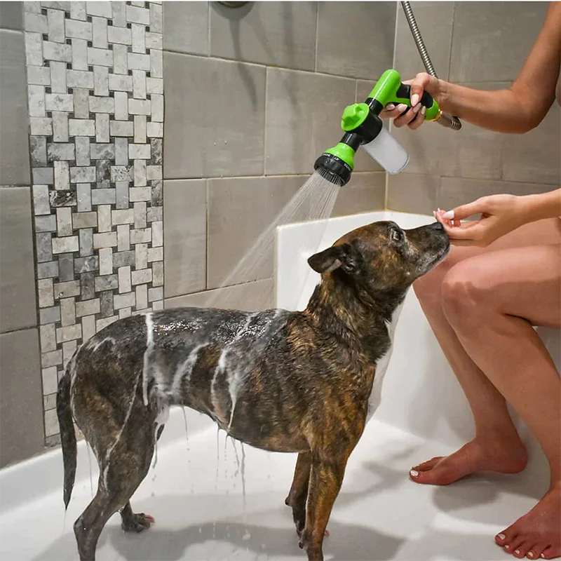 AquaPaw Pro™ – 3-in-1 Hundedusche mit Hochdruck & Seifenspender